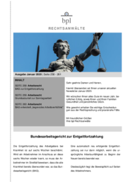Newsletter 01/20
