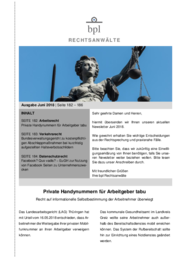 Newsletter 06/18