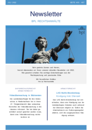 Newsletter 07/2022