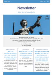 Newsletter 03/2021
