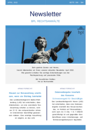 Newsletter 04/2022