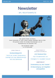 Newsletter Mai/Juni 2024