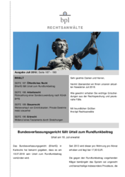 Newsletter 07/18