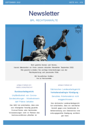 Newsletter 09/2022