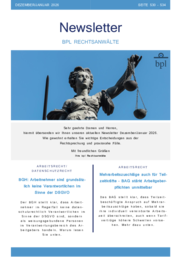 Newsletter Dezember/Januar 2026