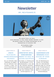 Newsletter 07/2021
