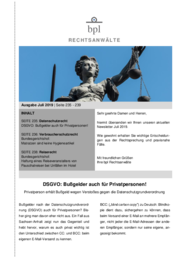 Newsletter 07/19